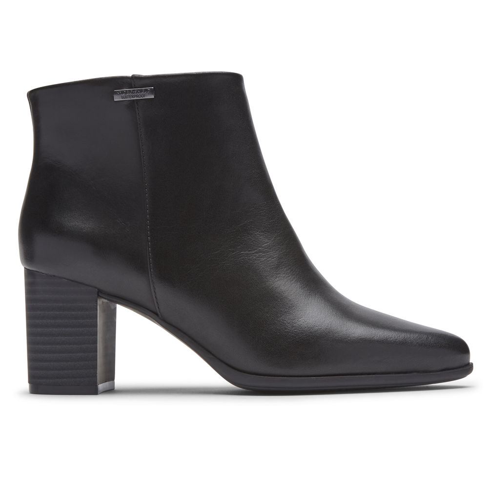 Rockport Singapore Womens Booties - Camdyn Black - HV0867591